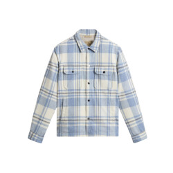 Woolrich Wool check alaskan shirt jacket lange mouw overhemden cfwoos2018mrut3046