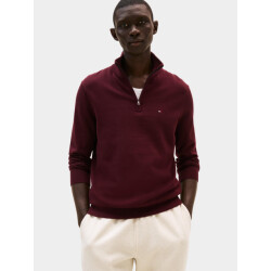 Tommy Hilfiger Half zip essential cotton zip mock mw0mw37331/xih