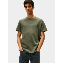 Tommy Hilfiger T-shirt korte mouw tjm slim waffle script tee dm0dm21778/mrh