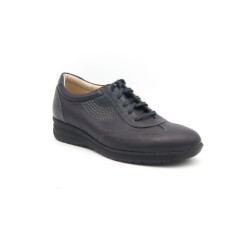 Durea veterschoen -breed- zwart