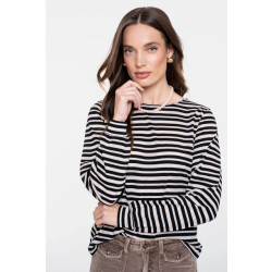 Geisha 52563-47 top striped ajour