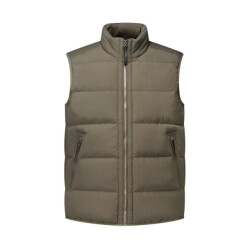 Pure Path Padded bodywarmer light brown