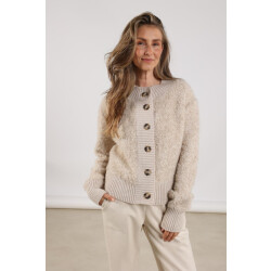 Nukus Kayle cardigan zand