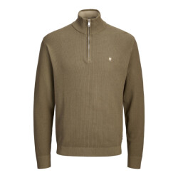 Jack & Jones Jprblurex knit half zip army