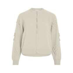 Vila vimerit l/s o-neck bubble knit card 14112273 birch