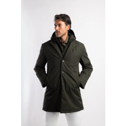 Blue Industry De manteljas met capuchon |