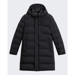 Woolrich Heren matt stretch long puffer