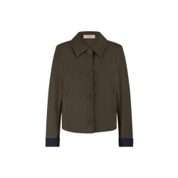 Studio Anneloes Hilly bonded jacket army
