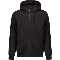 Airforce Hooded reversible jacket true black