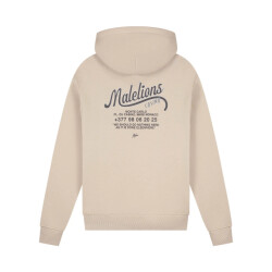 Malelions men casino hoodie mm2-aw25-23 099 sand