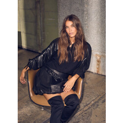 Haute L'Amitié Haute l’amitié fringe blouse