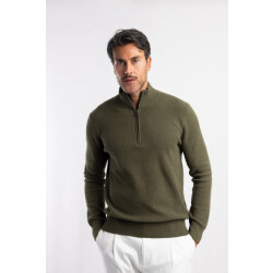 Blue Industry De chenille half-zip pullover |