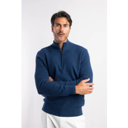 Blue Industry De chenille half-zip pullover |