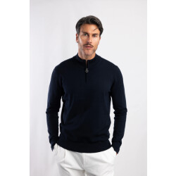 Blue Industry De basic half-zip pullover |