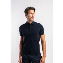 Blue Industry Lounge jersey polo |