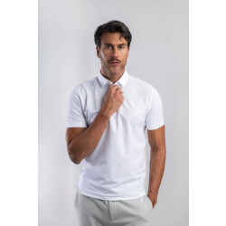 Blue Industry Lounge jersey polo |