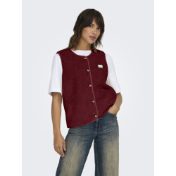 Only Onlbaby teddy vest pnt cs