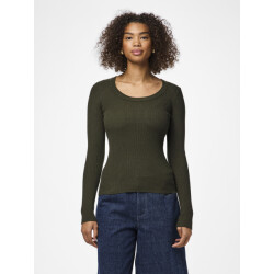 Pieces Pcmira ls u-neck knit noos bc