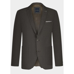Bos Bright Blue Colbert leek jacket drop 7 253037le20bo/871 coffee