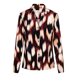 &Co Woman &co women blouse vayen faded big wine red