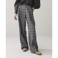 Summum 4s2837-12278 990 trousers check black