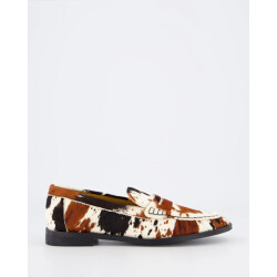 Gibaldi Dames leopard loafer