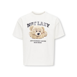 Only Kogbillie ss loose teddy top jrs noos off-white