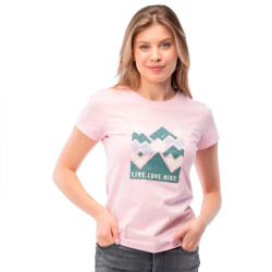 Hi-Tec Dames aldys t-shirt met korte mouwen
