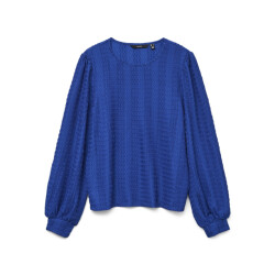 Vero Moda Vmjasmin ls o-neck top jrs ga kobalt