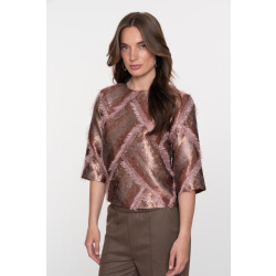 Geisha top 53950-20 25 gold/soft pink