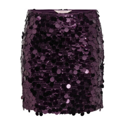 Only Onljadel sequins skirt wvn bordeaux