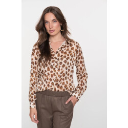 Geisha 53919-20 blouse panterprint