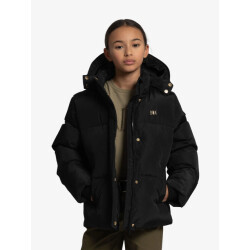 Nik & Nik Meisjes winterjas jayla puffer zwart