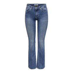 Only Onlblush mw fla rhineston dnm tai885noos blue denim