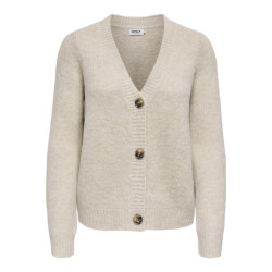 Only Onlzoey ls regular cardigan knt noos beige