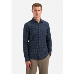 No Excess Shirt mini jacquard dessin