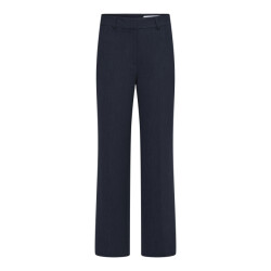 Selected Femme slfrita mw wide pant dark sap mel n 16090234 dark sapphire