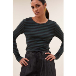 By-Bar Amsterdam 25511018 basic melange stripe top