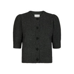 Neo Noir trudy deco knit cardigan 164514 1 antracite melange