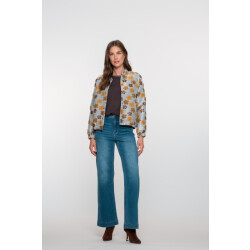 Geisha Jeans wide blue denim