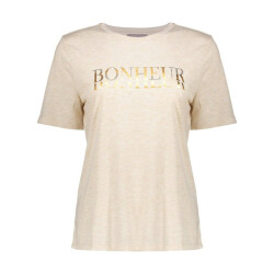 Geisha t-shirt bonheur 52831-41 715 beige melange