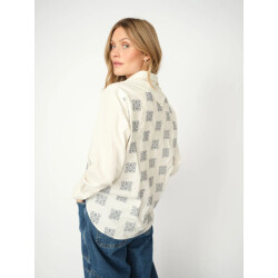 Mos Mosh 173000 180 mosmosh mm weina geo shirt ecru