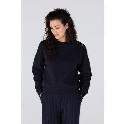 Jansen Amsterdam Gaby sw156 trui dark blue