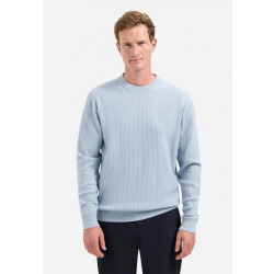 No Excess Pullover crewneck rib plated licht