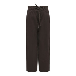 Only Onlgianna mw straight dnm brown denim -