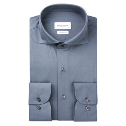 Profuomo Japanese knitted overhemd met lange mouwen