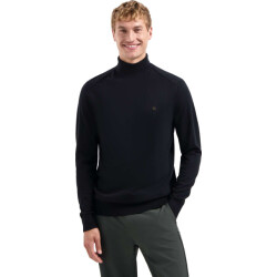No Excess Pullover roll neck black