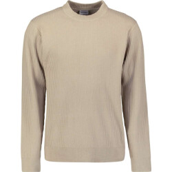 No Excess Pullover crewneck rib sand