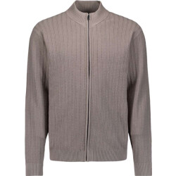 No Excess Cardigan full zip relief clay
