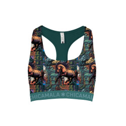 Muchachomalo Girls 1-pack racer back print